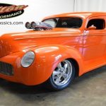 1941 Custom Orange Ford Panel Truck Mooresville, NC For Sale on Americanmusclecarforsale.com - Boost Your Ad