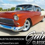 1955 Orange Chevrolet Bel Air San Antonio/Austin, Tx For Sale on Americanmusclecarforsale.com - Boost Your Ad