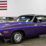 1970 Dodge Challenger V8 Plum Kentwood, MI on www.americanmusclecarforsale.com